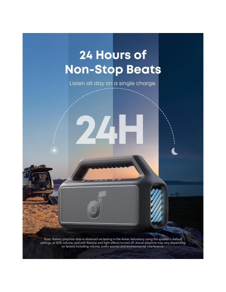 Altavoz Portátil Anker Soundcore Boom 2, 80W, IPX7, 24H