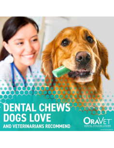 Masticables ORAVET Dental para Perros 162g - Cuidado Oral 2