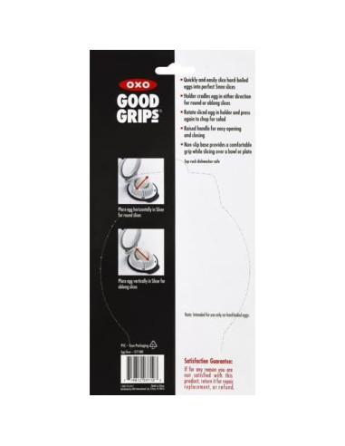 Cortador de Huevos OXO Good Grips Blanco/Negro 5 mm