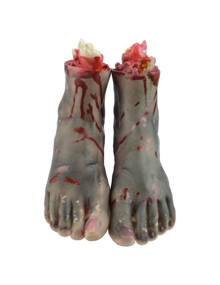 Manos y Pies Falsos de Halloween Vocoliday - 1 Par Realista