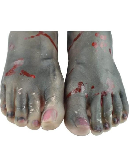 Manos y Pies Falsos de Halloween Vocoliday - 1 Par Realista