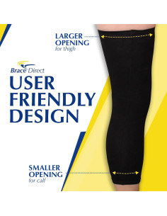 Faja de Rodilla Ortopédica Brace Direct - Compresión Antideslizante SM/MD 2