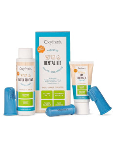Kit Dental Oxyfresh para Perros y Gatos - Aliento Fresco y Dientes Limpios