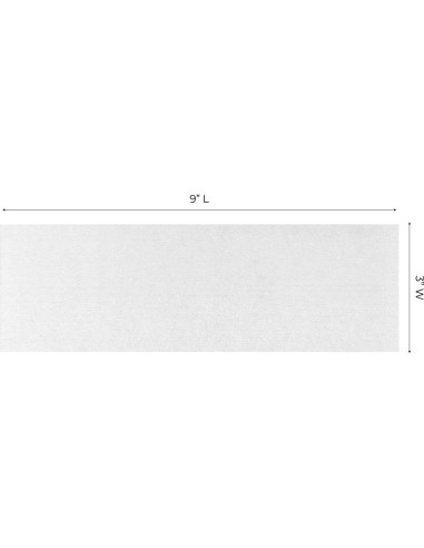 Tiras de Epilación No Tejidas ForPro 100 Unidades 7.62x22.86cm