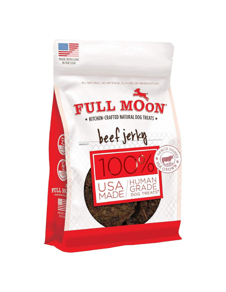 Golosinas para Perros Full Moon Beef Jerky 311g 100% Naturales