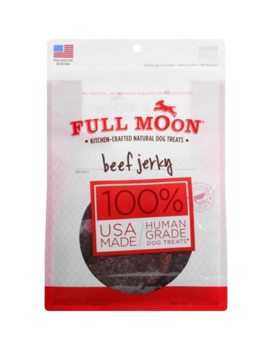 Golosinas para Perros Full Moon Beef Jerky 311g 100% Naturales