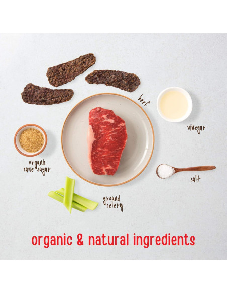 Golosinas para Perros Full Moon Beef Jerky 311g 100% Naturales