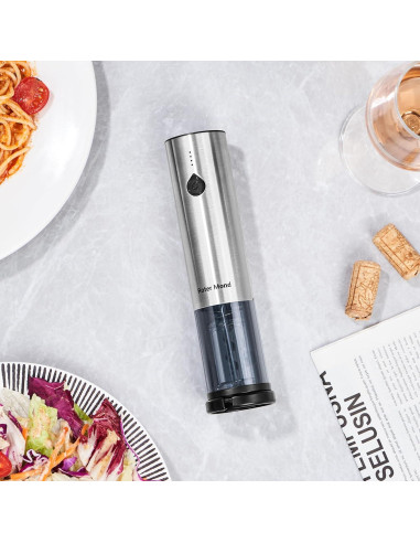 Juego de Abridor de Vino Eléctrico Roter Mond 5 en 1 con Accesorios