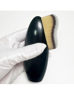 Brocha Kabuki Coshine Alta Densidad para Maquillaje Negro 2