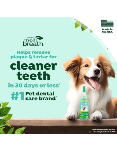 TropiClean Gel Dental para Perros y Gatos 65 g - Cuidado Oral