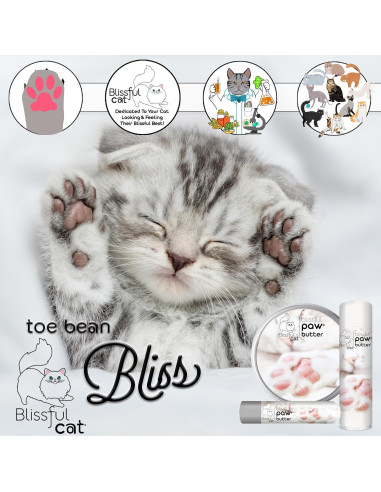 Mantequilla para Patas de Gato Feliz - Hidratante 56.7 g