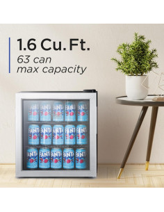 Enfriador de Bebidas BLACK+DECKER 1.7 Pies Cúbicos 63 Latas 2