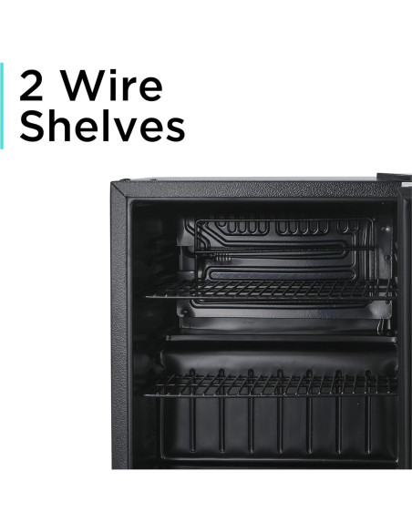 Enfriador de Bebidas BLACK+DECKER 1.7 Pies Cúbicos 63 Latas