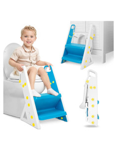 Asiento de Entrenamiento para Baño Plegable BB-100 Azul