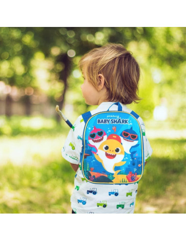 Mochila Mini Baby Shark Ralme 29.21 cm para Niños