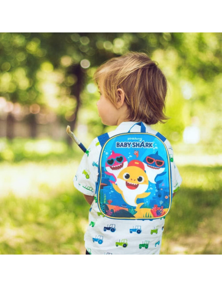 Mochila Mini Baby Shark Ralme 29.21 cm para Niños