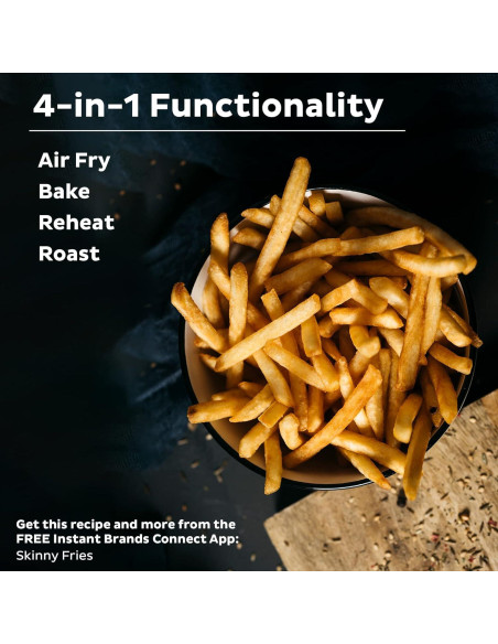 Freidora de Aire Instant Pot Vortex 2QT Aqua, 4 en 1