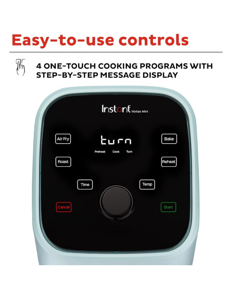Freidora de Aire Instant Pot Vortex 2QT Aqua, 4 en 1