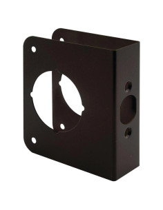 Placa de Refuerzo de Cerradura Prime-Line U 10745 Bronce 4.4 cm