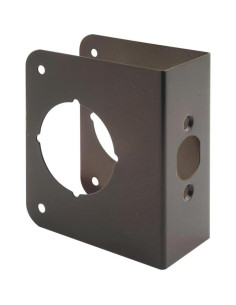 Placa de Refuerzo de Cerradura Prime-Line U 10745 Bronce 4.4 cm 2