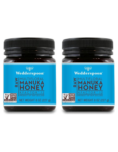 Miel de Manuka Cruda Wedderspoon KFactor 12 226.8 g No Pasteurizada