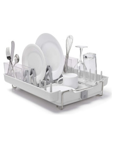 Estante Plegable para Platos OXO Good Grips Blanco 48.3x39.4 cm