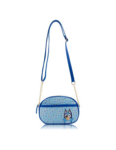 Bolso Cruzado Bluey para Mujeres | Vinilo Metálico Sprinkles