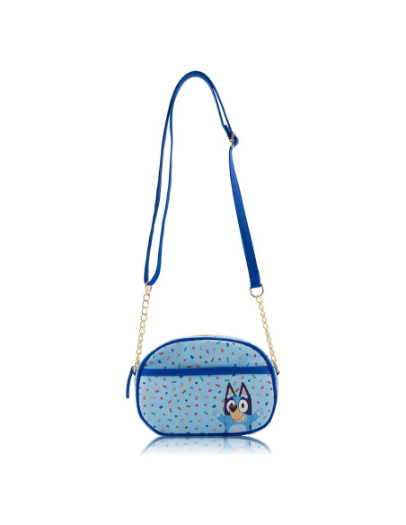 Bolso Cruzado Bluey para Mujeres | Vinilo Metálico Sprinkles