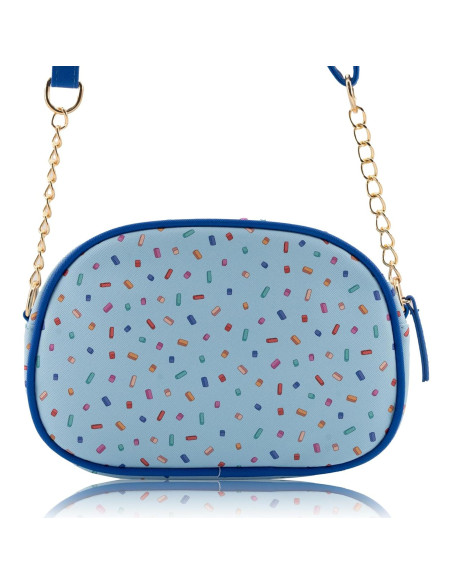 Bolso Cruzado Bluey para Mujeres | Vinilo Metálico Sprinkles