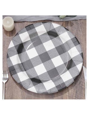 Platos Cargadores Desechables Efavormart 10 Unidades 31.75 cm