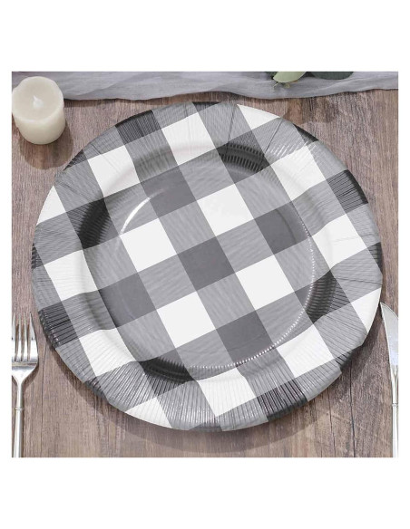 Platos Cargadores Desechables Efavormart 10 Unidades 31.75 cm