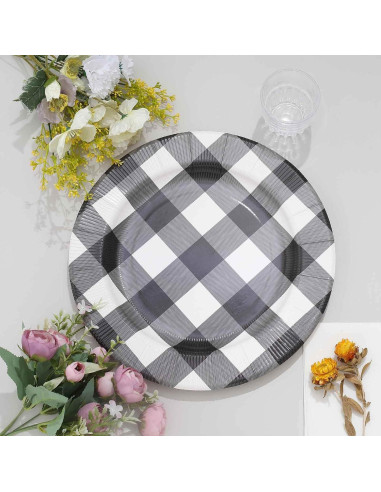 Platos Cargadores Desechables Efavormart 10 Unidades 31.75 cm