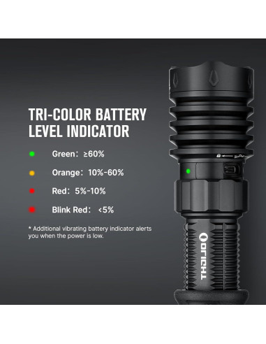 Linterna Táctica OLIGHT Warrior X 4 2600 Lúmenes USB-C