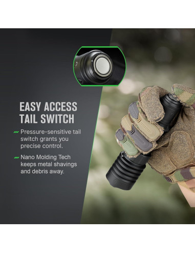 Linterna Táctica OLIGHT Warrior X 4 2600 Lúmenes USB-C