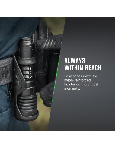 Linterna Táctica OLIGHT Warrior X 4 2600 Lúmenes USB-C