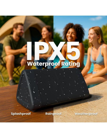 Altavoz Bluetooth OontZ Angle 3 Negro 12W IPX5 24h Batería