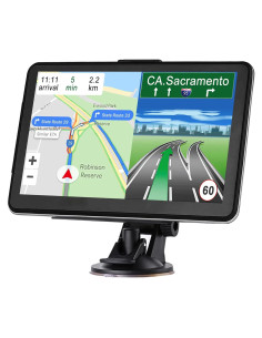 Navegador GPS Aonerex 7" para Coche y Camión con Mapas Actualizados