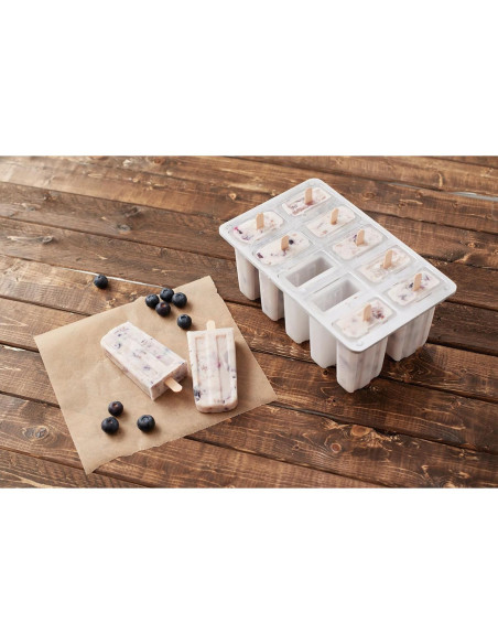 Fabricante de Paletas Congeladas Fox Run 10 Paletas 85g BPA Free