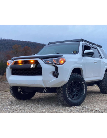 Calcomanías Retro Tricolor MOCHENT para Toyota Tacoma 2 Pcs