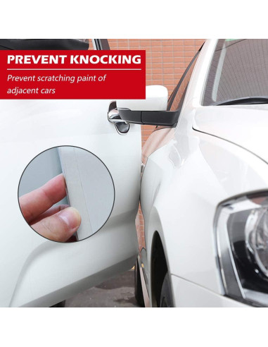 Protector de Bordes de Puerta CloudBuyer 10.06m x 3.05cm Transparente