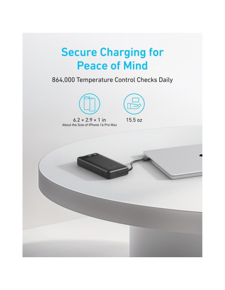 Power Bank Anker A1383 20,000mAh Carga Rápida 87W USB-C