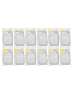 Moldes para Hornear Mini Panes Wilton 50 Unidades Blancos