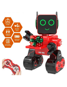 Robot Juguete Interactivo Control Remoto GUANGDONG ZR-001 Rojo