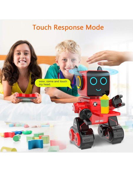 Robot Juguete Interactivo Control Remoto GUANGDONG ZR-001 Rojo