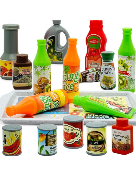 Juego de Cocina de Juguete 17 Piezas TAKEN ALL Alimentos