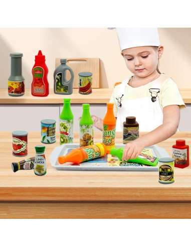 Juego de Cocina de Juguete 17 Piezas TAKEN ALL Alimentos