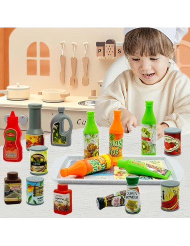 Juego de Cocina de Juguete 17 Piezas TAKEN ALL Alimentos
