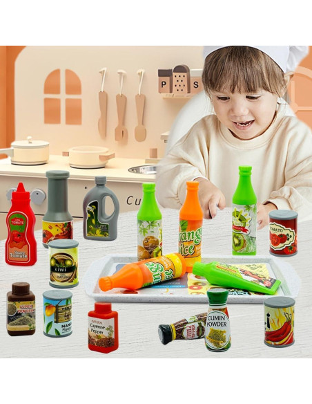 Juego de Cocina de Juguete 17 Piezas TAKEN ALL Alimentos