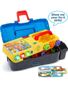 Caja de Herramientas Aprendiendo VTech con Taladro y Accesorios 2