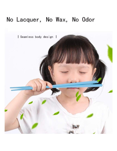 Palillos de Fibra de Vidrio Coloridos HuaLan, 24.1 cm, 5 Pares